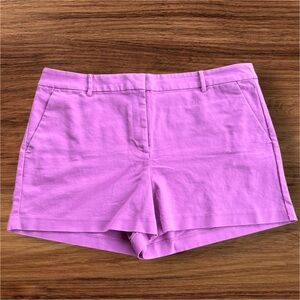 LOFT The Riviera Short Purple Size 16 Tailored Summer Short